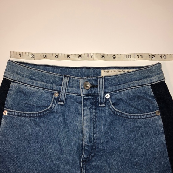 RAG & BONE Mazie Double Indigo Tuxedo skinny - Picture 16 of 16